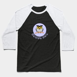 Mommy Owl Baseball T-Shirt